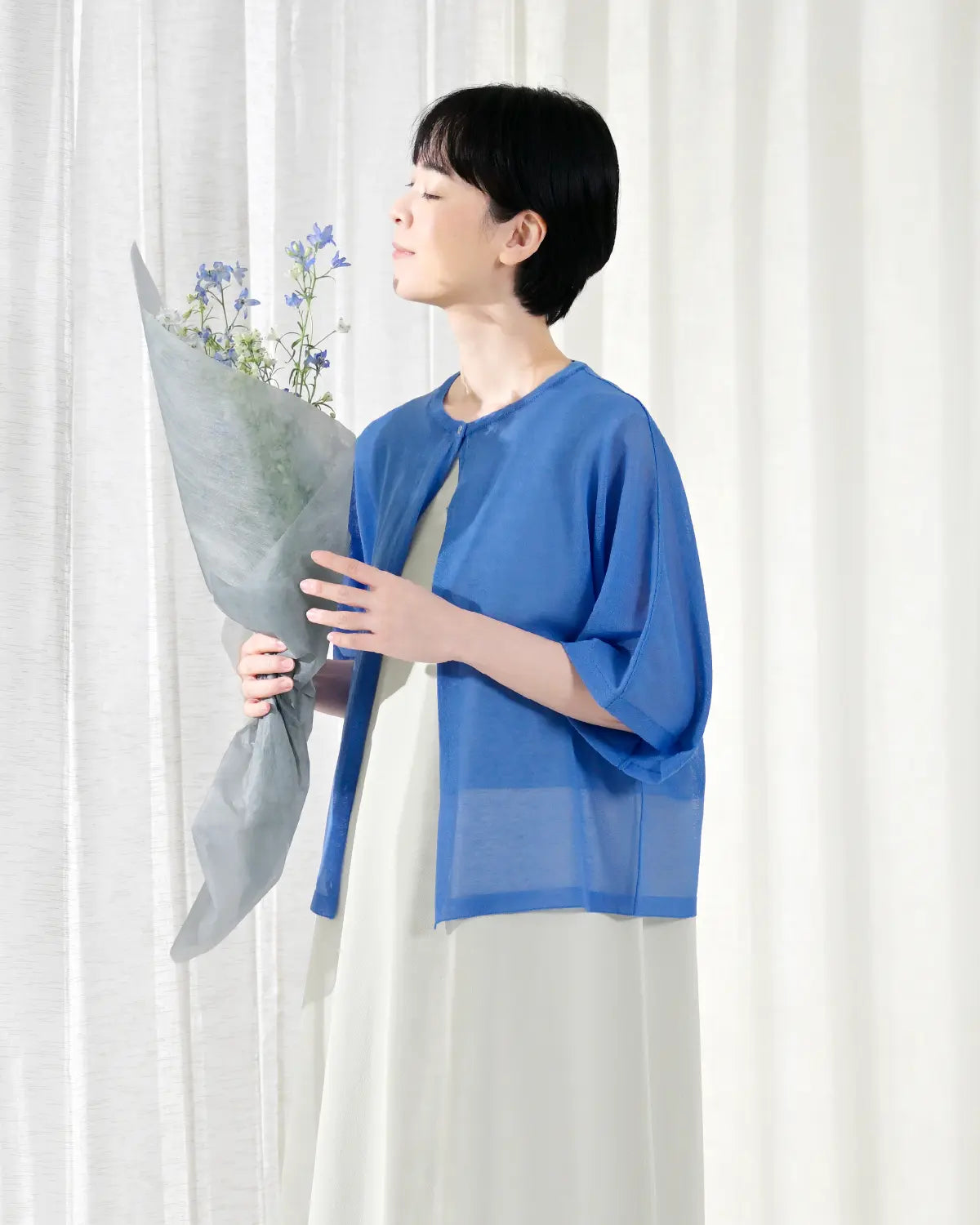モデル身長：169cm#カラー_02 サニーブルー