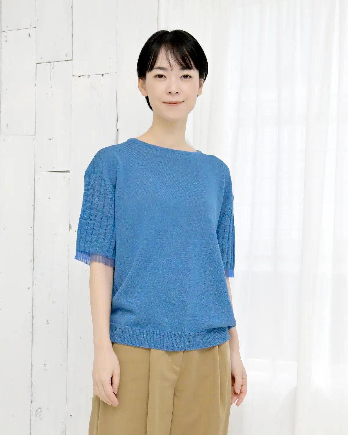 モデル身長：169cm#カラー_02 スカイブルー