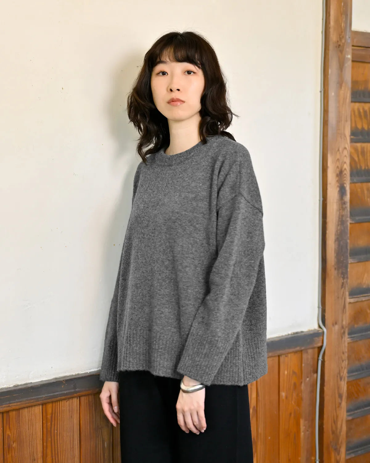 モデル身長：165cm#カラー_04 グレー