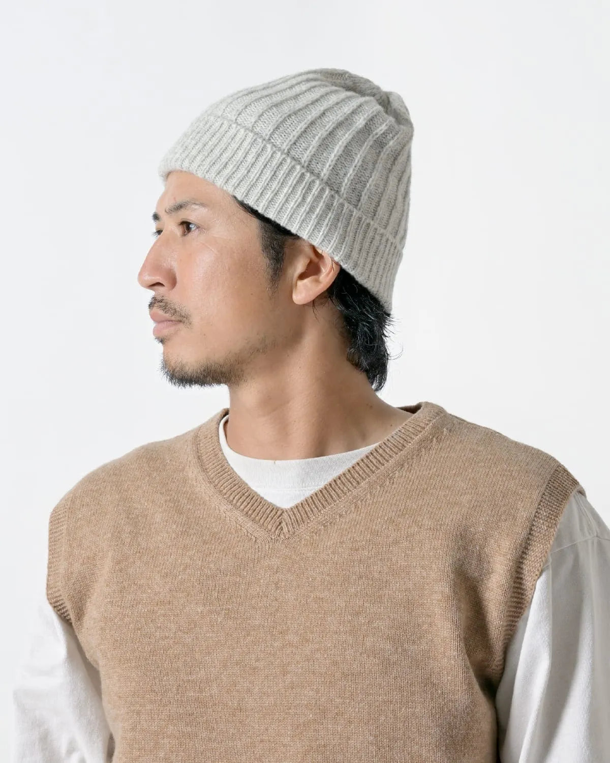 メンズLサイズ モデル身長：172cm#カラー_02 ベージュ