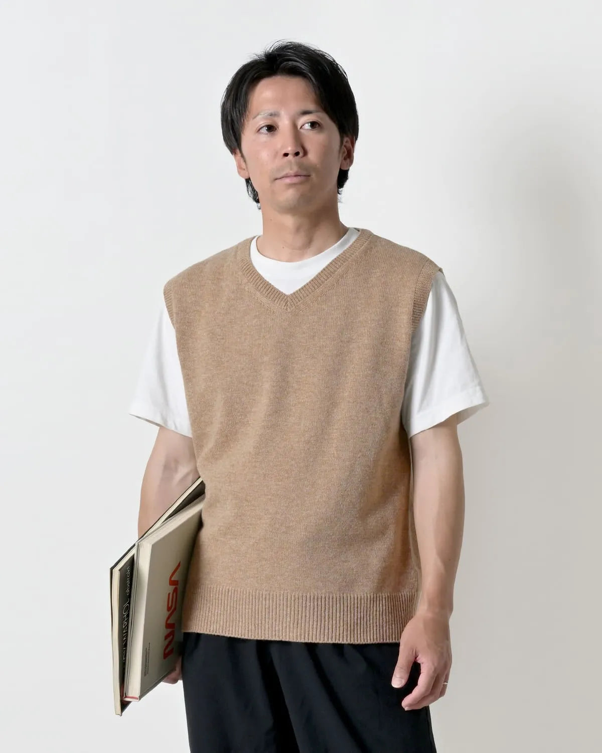 メンズMサイズ モデル身長：165cm#カラー_02 ベージュ
