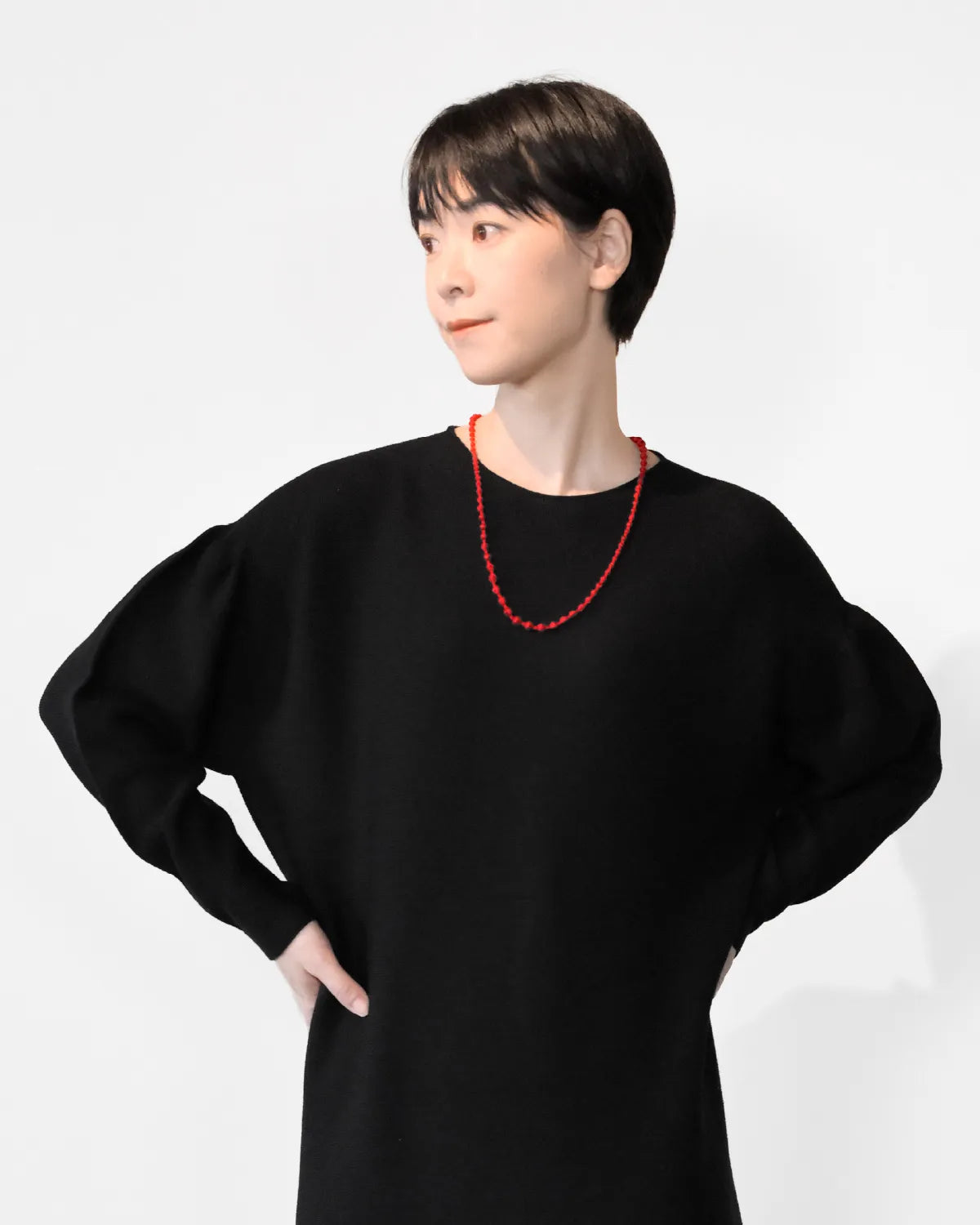 モデル身長：169cm#カラー_03 ブラック