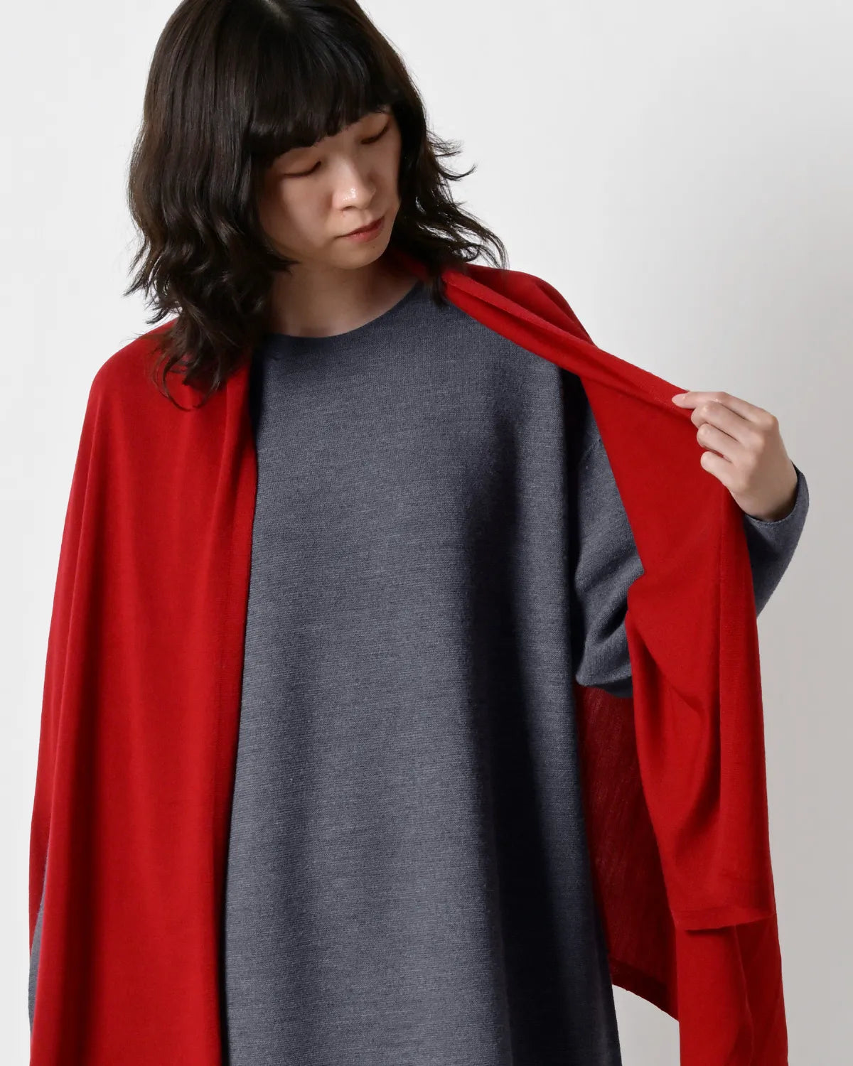 モデル身長：165cm#カラー_04 グレー