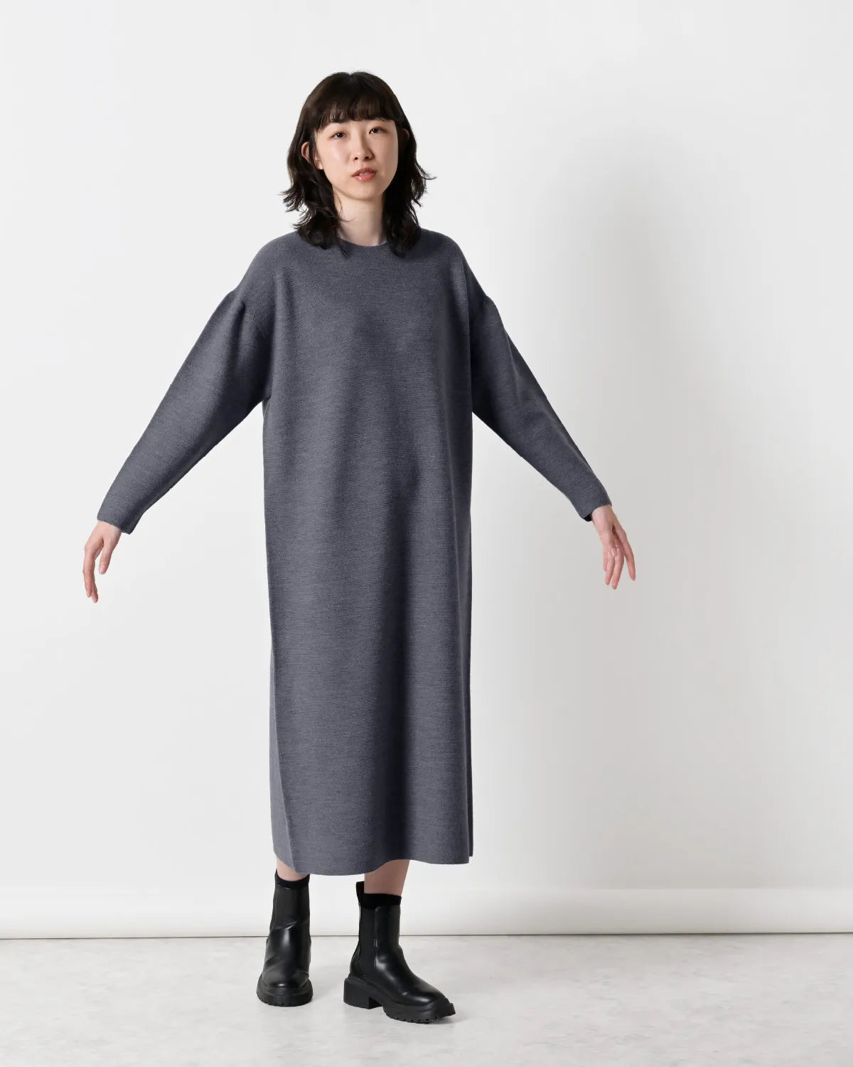 モデル身長：165cm#カラー_04 グレー
