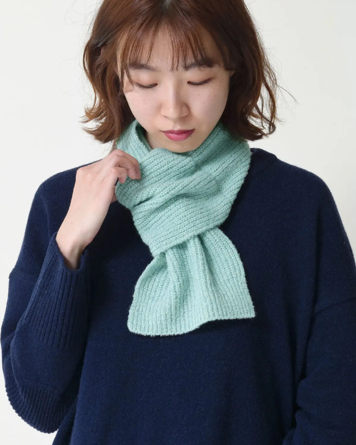 モデル身長：165cm#カラー_17 アクア