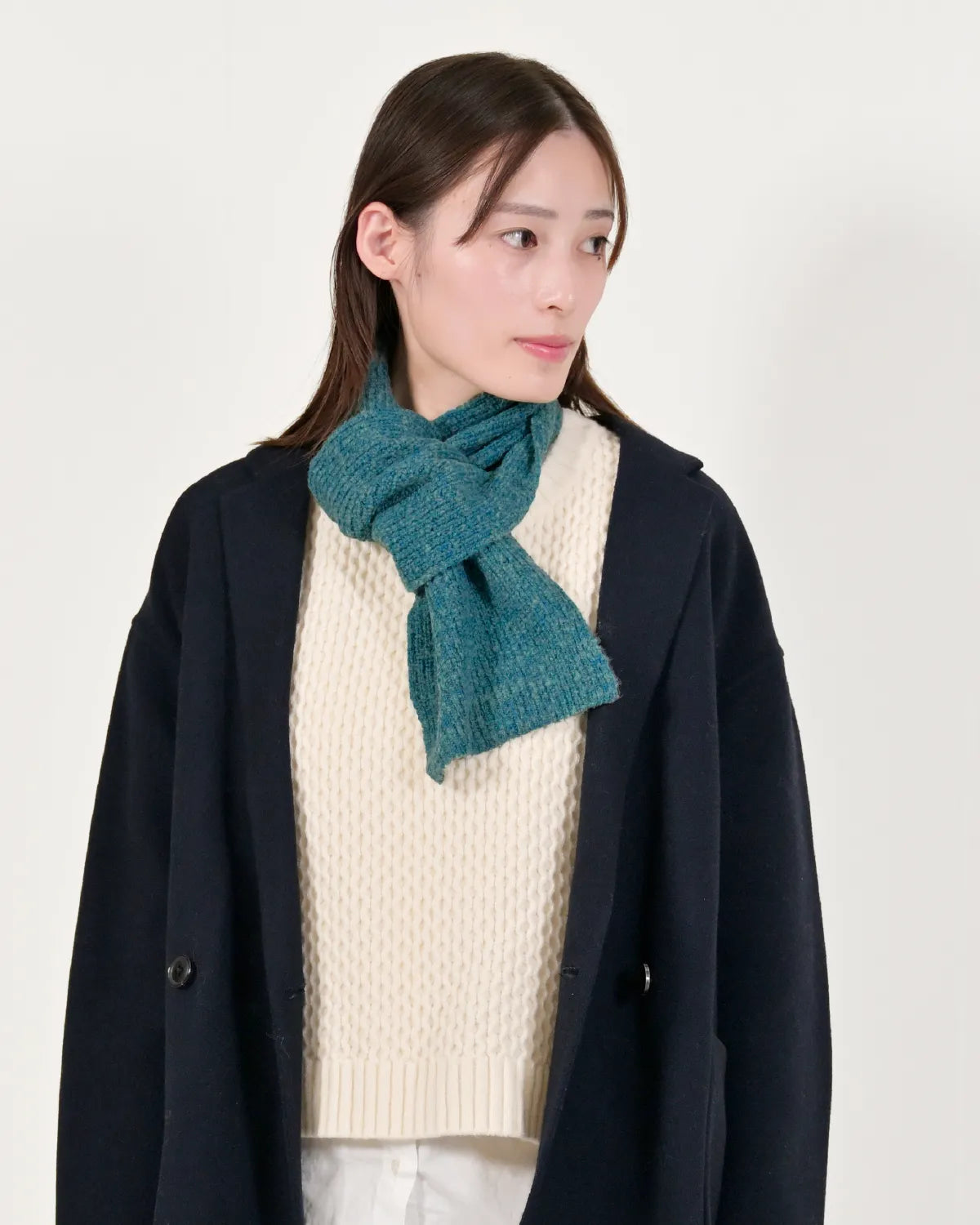 モデル身長：163cm#カラー_19 ブルーグリーン