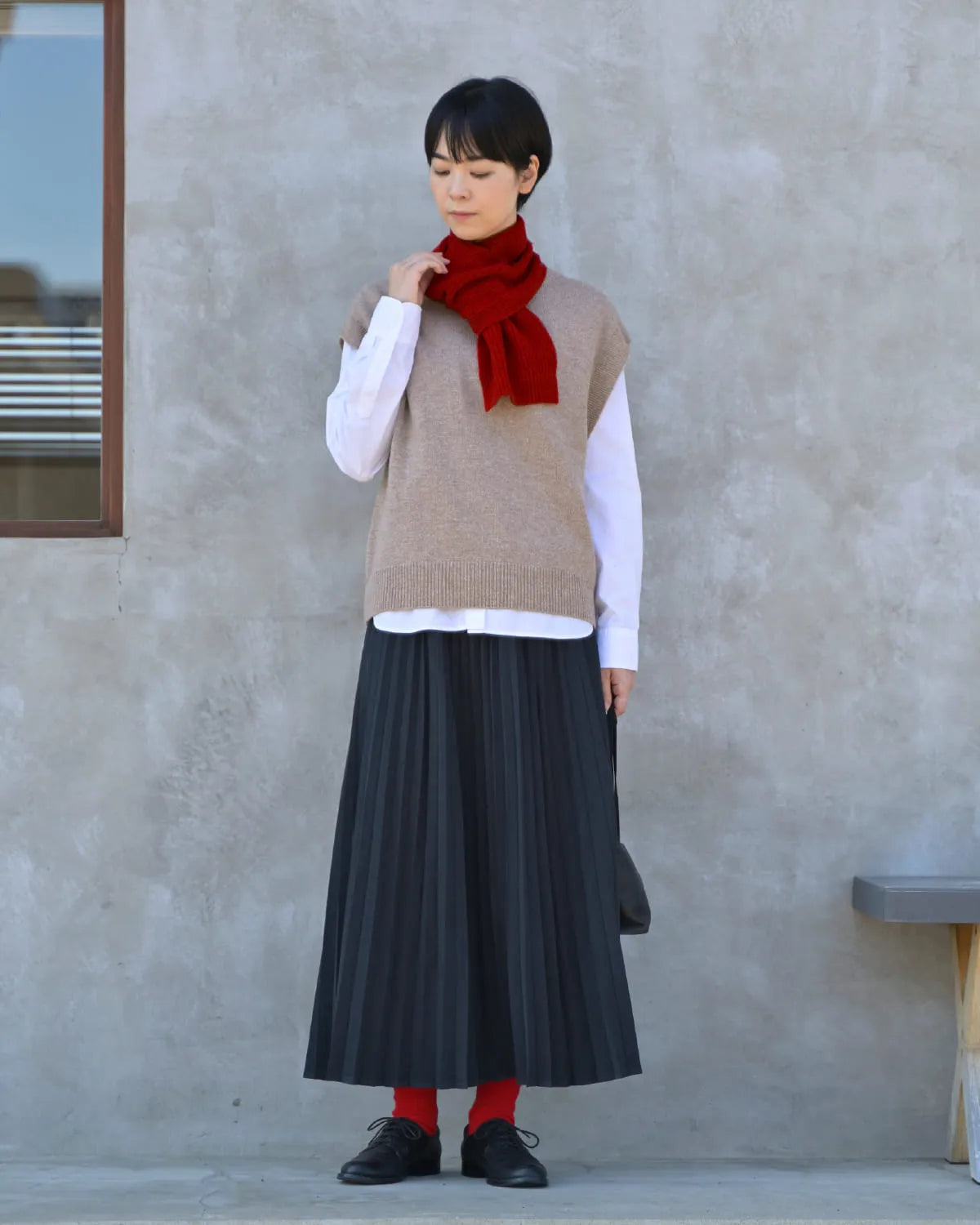 モデル身長：169cm#カラー_12 レンガ