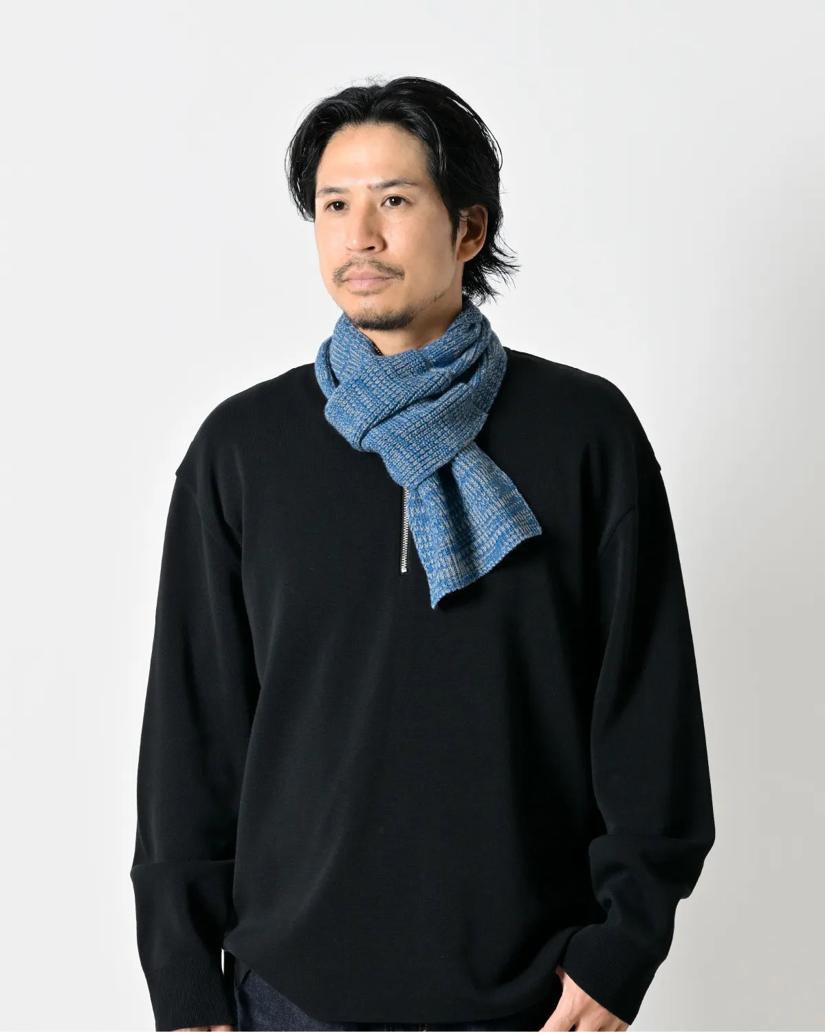 モデル身長：172cm#カラー_04 スモークブルー