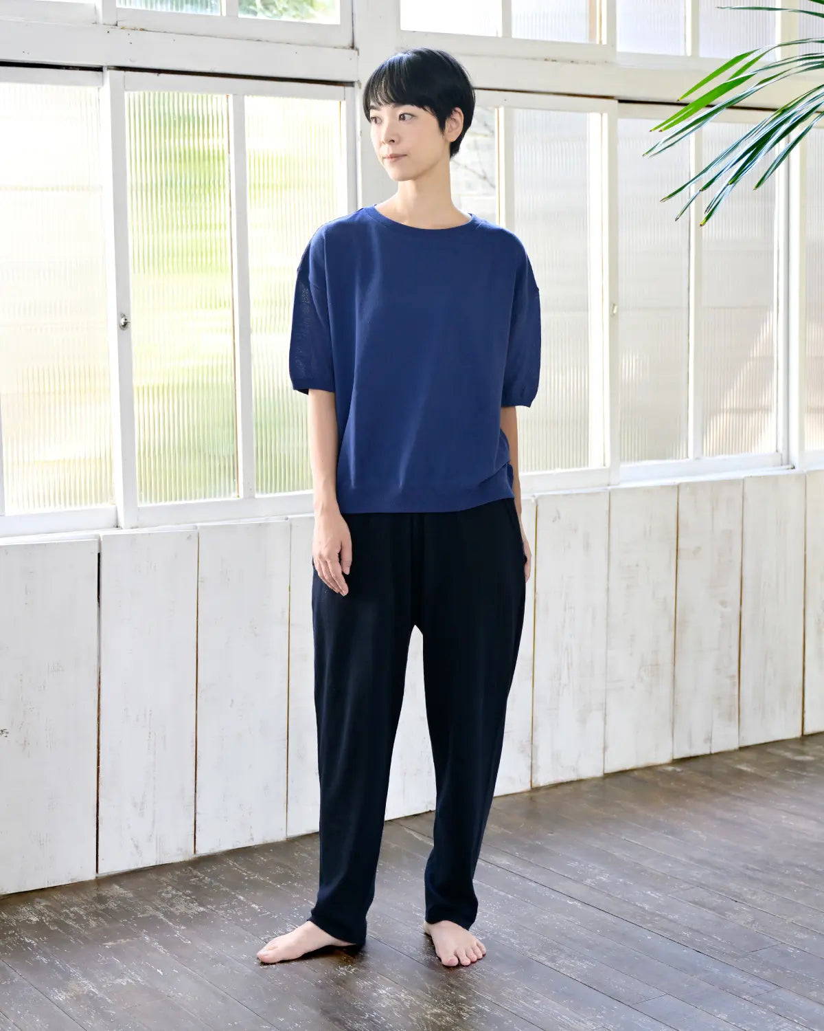 モデル身長：169cm#カラー_15 ダークネイビー