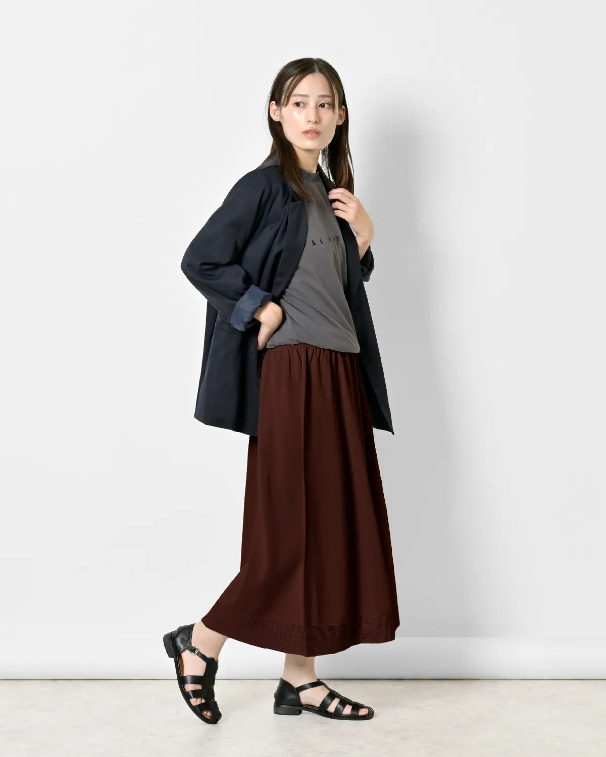 モデル身長：163cm#カラー_55 ブラウン