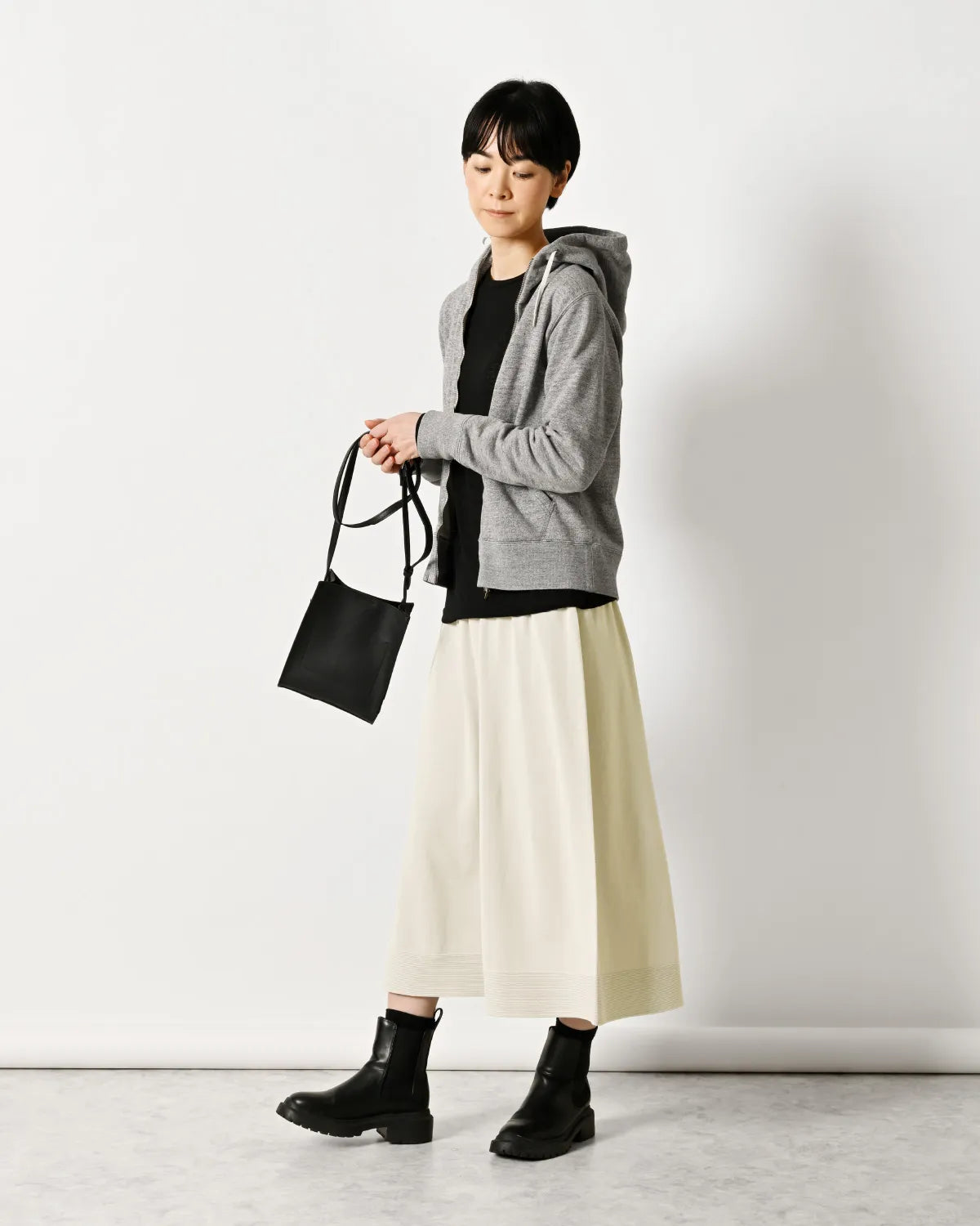 モデル身長：169cm#カラー_52 オフホワイト