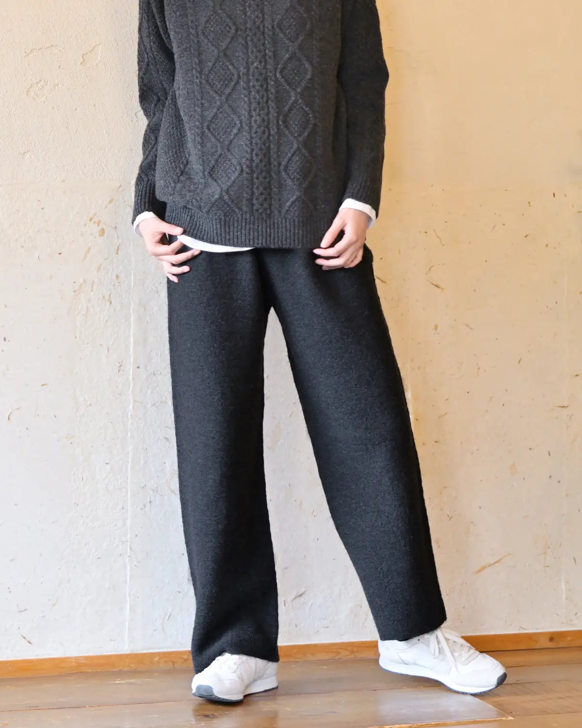 モデル身長：165cm#カラー_02 チャコール