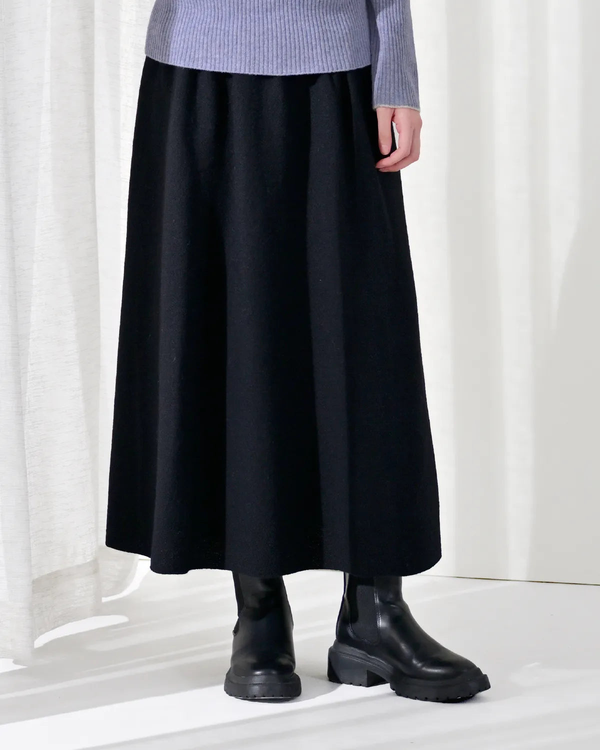 モデル身長：163cm#カラー_03 ブラック