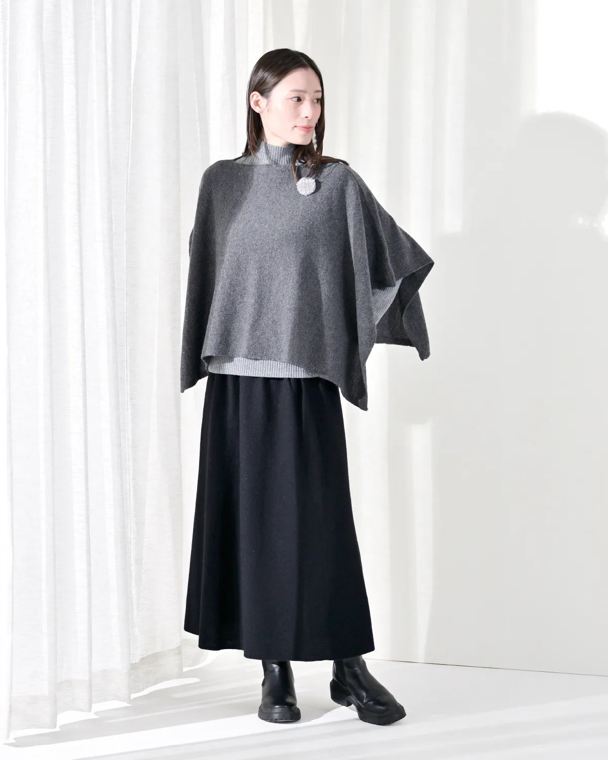モデル身長：163cm#カラー_03 ブラック