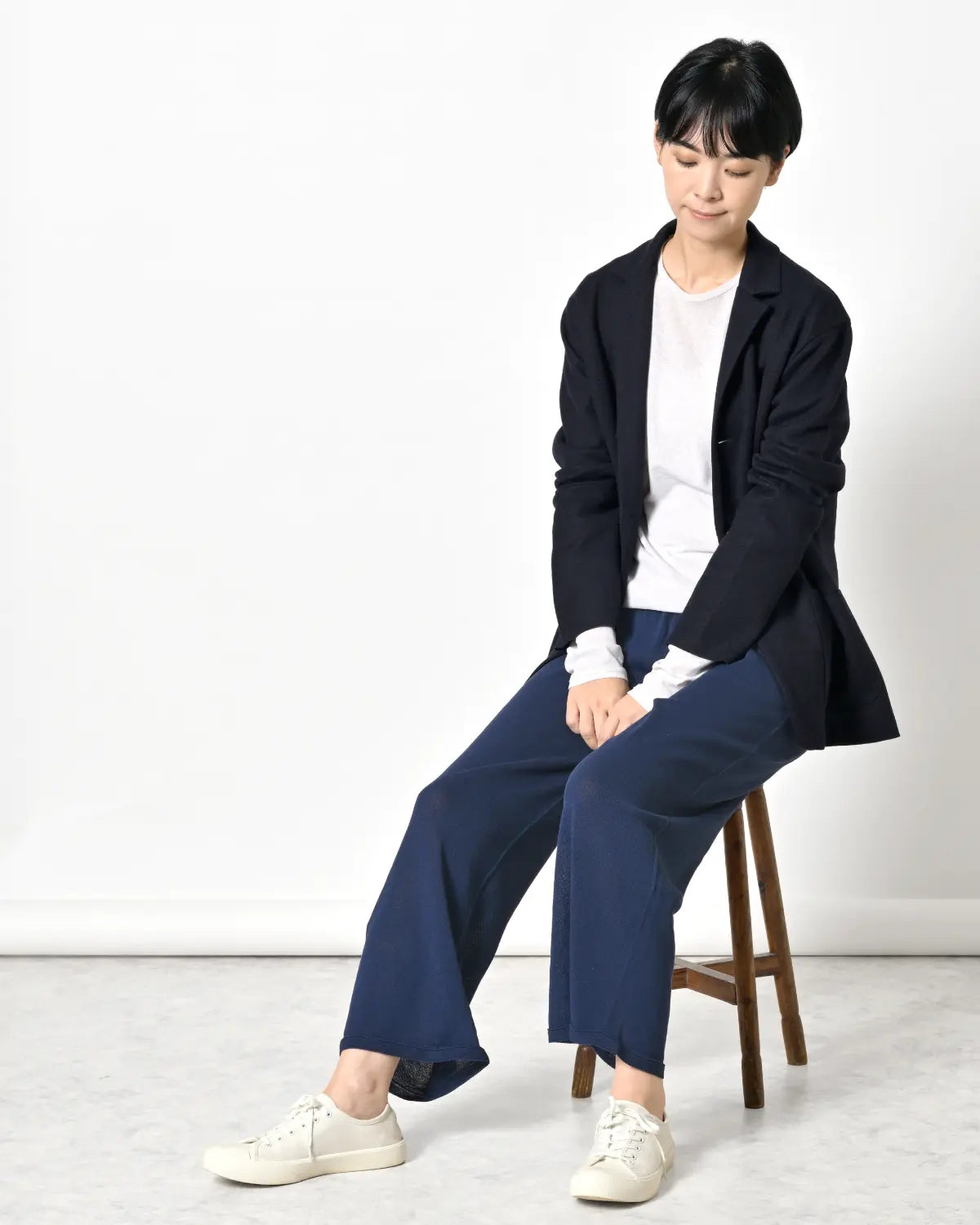 モデル身長：169cm#カラー_03 インクブルー