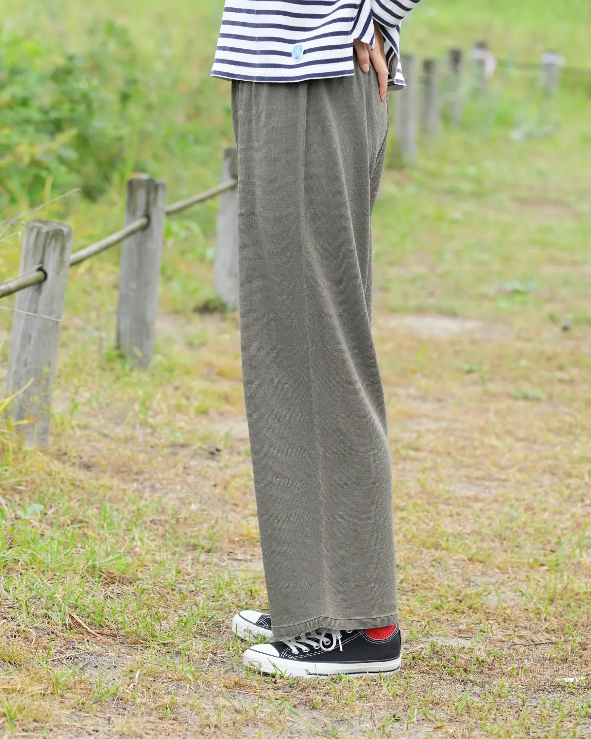 モデル身長：165cm#カラー_02 グレージュ