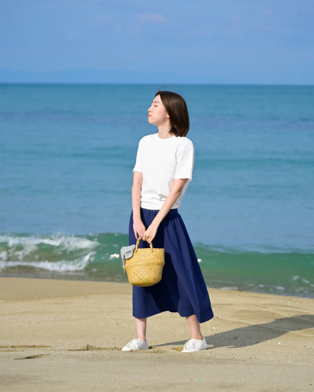 モデル身長：165cm#カラー_03 インディゴ