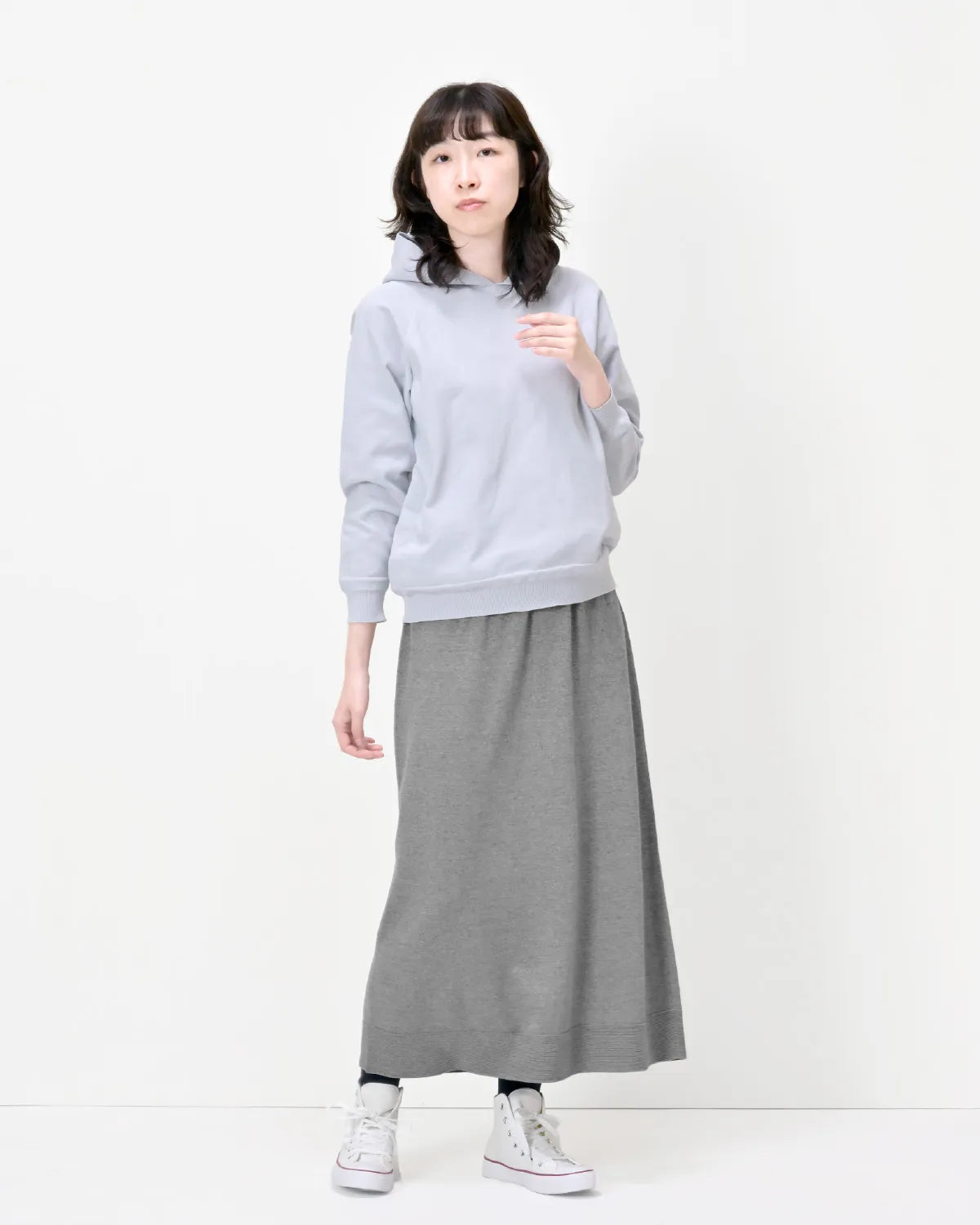 モデル身長：165cm#カラー_01 グレー