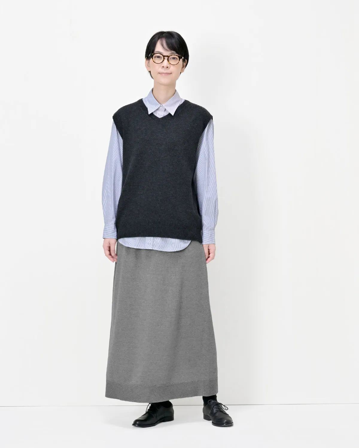 モデル身長：169cm#カラー_01 グレー