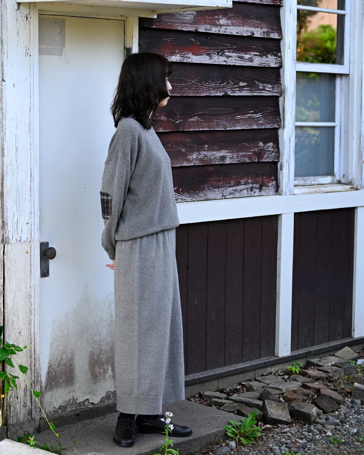 モデル身長：165cm#カラー_01 グレー