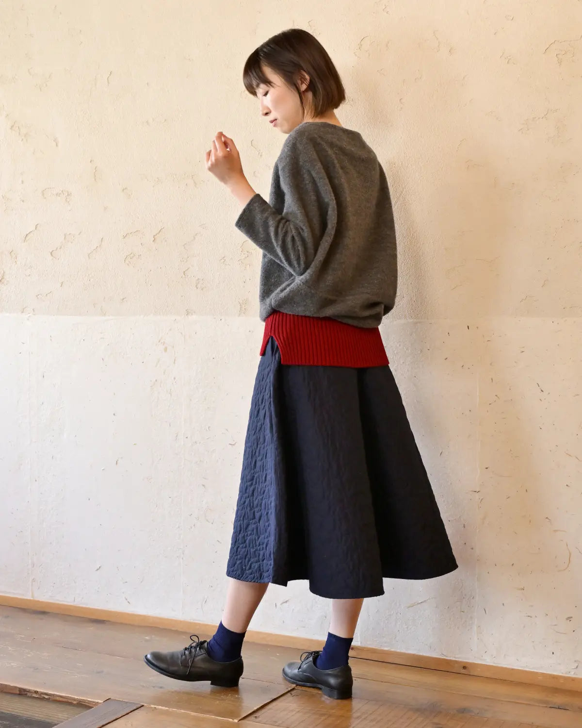 Mサイズ モデル身長：165cm#カラー_17 レッド